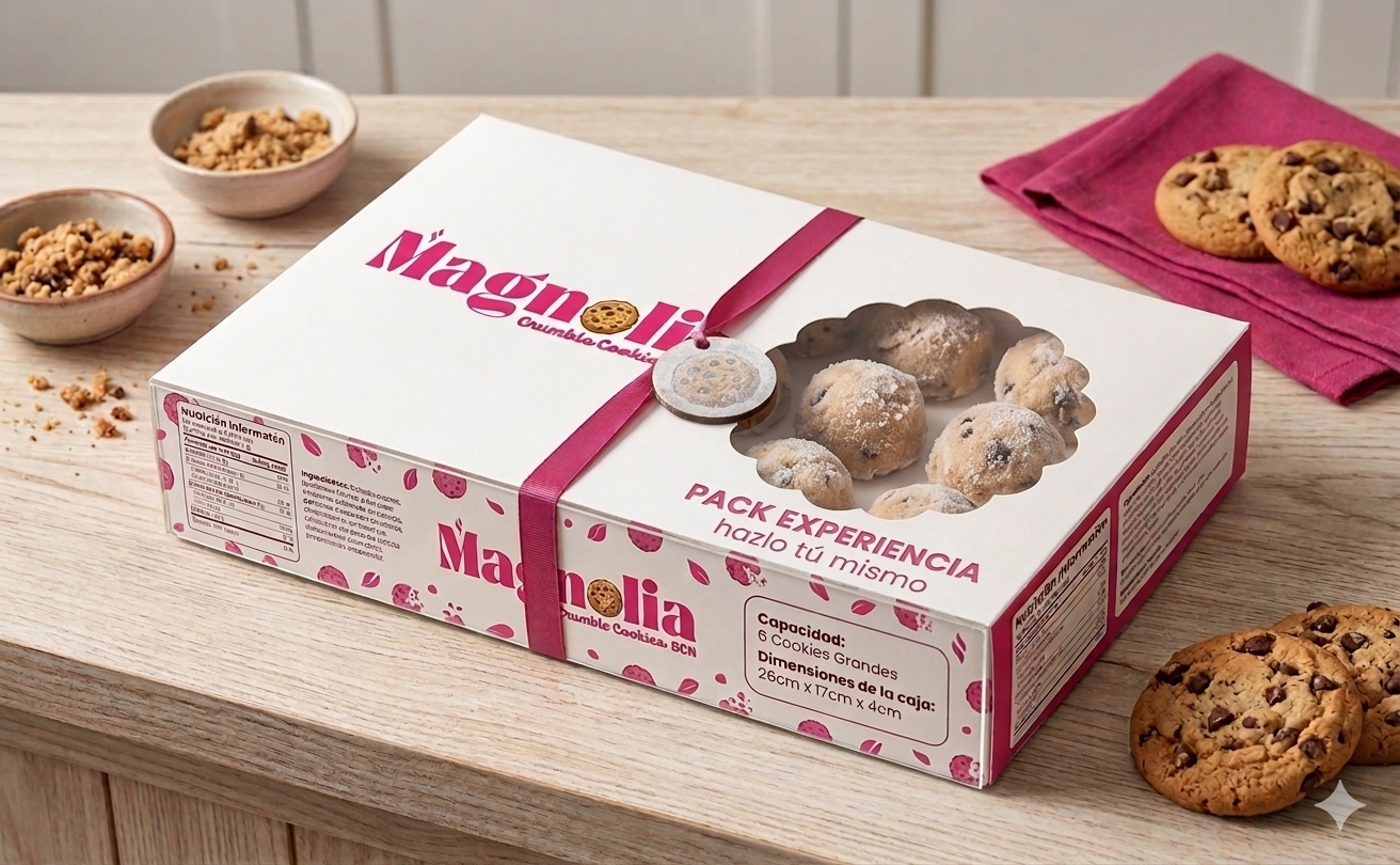 PACK EXPERIENCIA COOKIES x 6 (UN SABOR)
