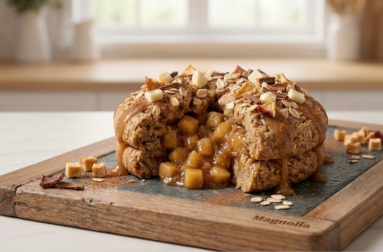 Cookie Manzana Asada, Avena y Canela