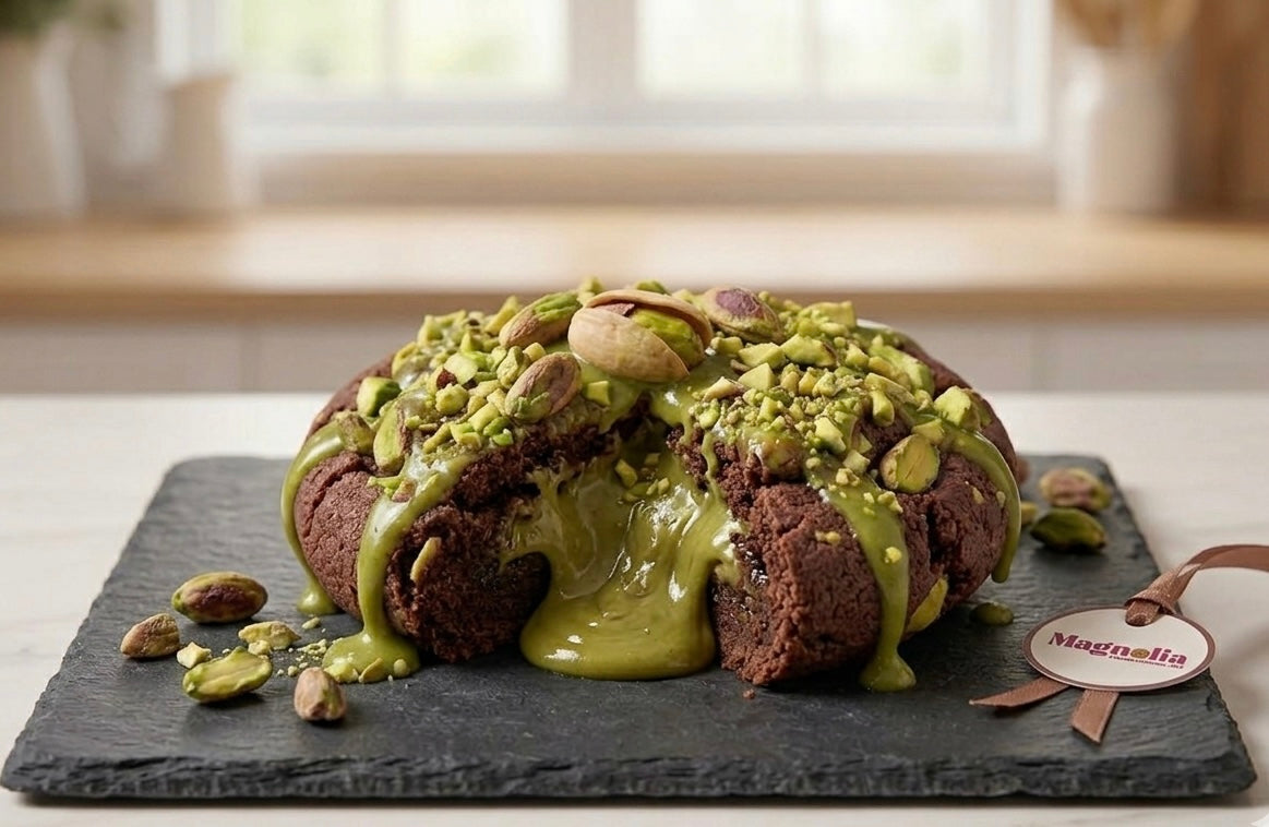 Cookie Pistacho y 100% chocolate